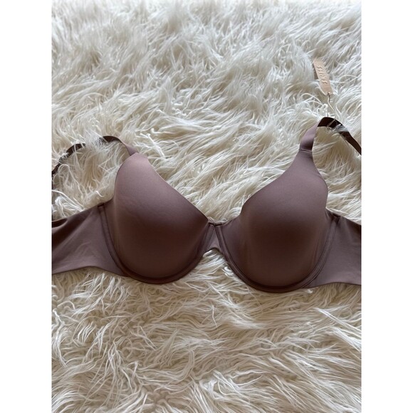 Skims Fits Everybody Plunge Bra Umber Size 36H - Picture 6 of 10